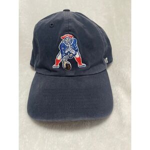 New England Patriots 47 Brand Hat Navy Blue Pat Patriot Throwback Adjustable